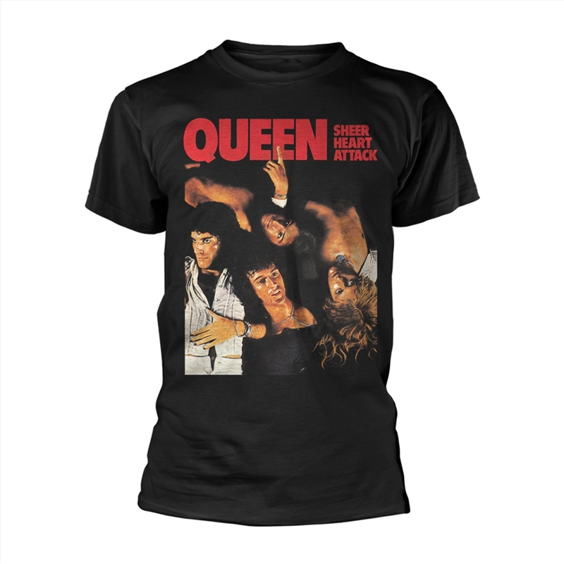 Queen - Sheer Heart Attack - Black - Large/Product Detail/Shirts