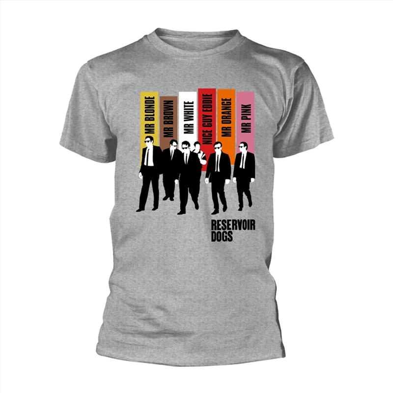 Reservoir Dogs - Walking Silhouette - Grey - Medium/Product Detail/Shirts