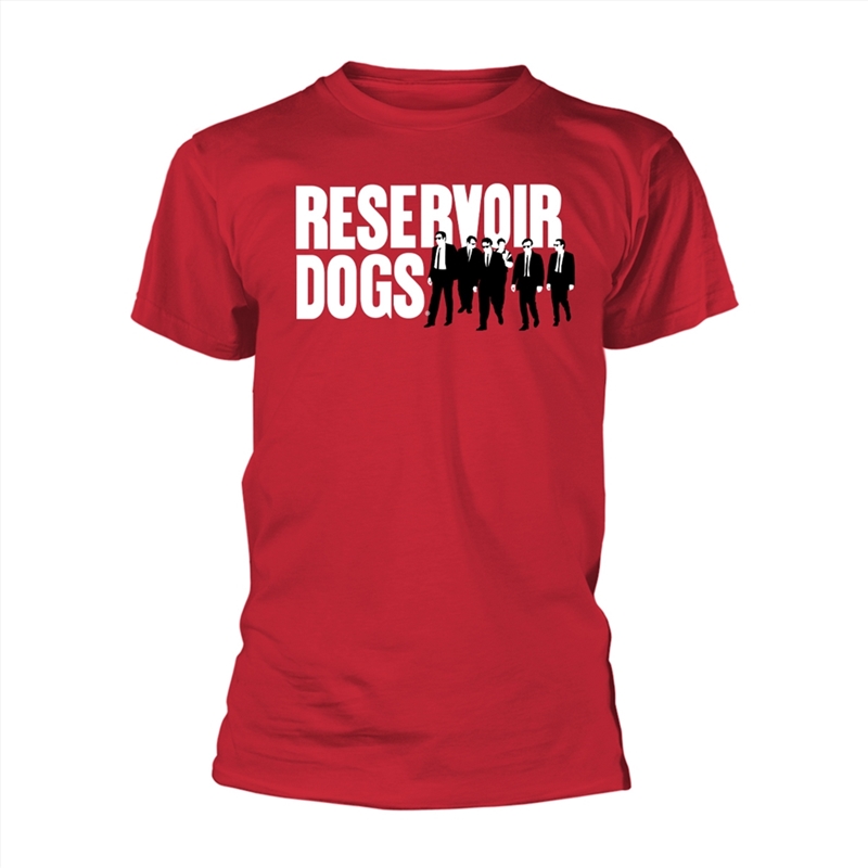 Reservoir Dogs - Walking Silhouette - Red - XXL/Product Detail/Shirts