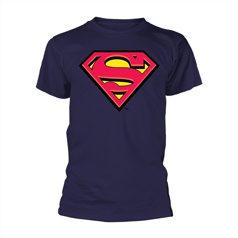 Superman - Logo - Blue - XL/Product Detail/Shirts