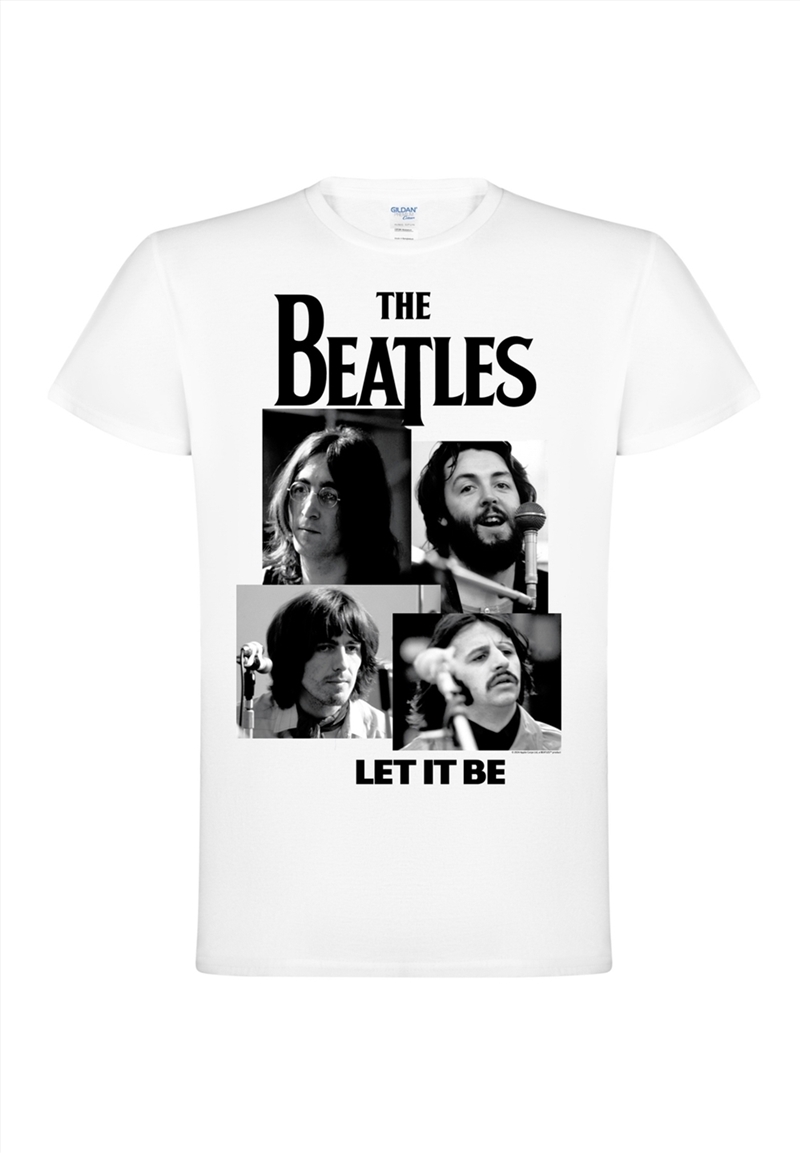 The Beatles - Let It Be - White - XXL/Product Detail/Shirts