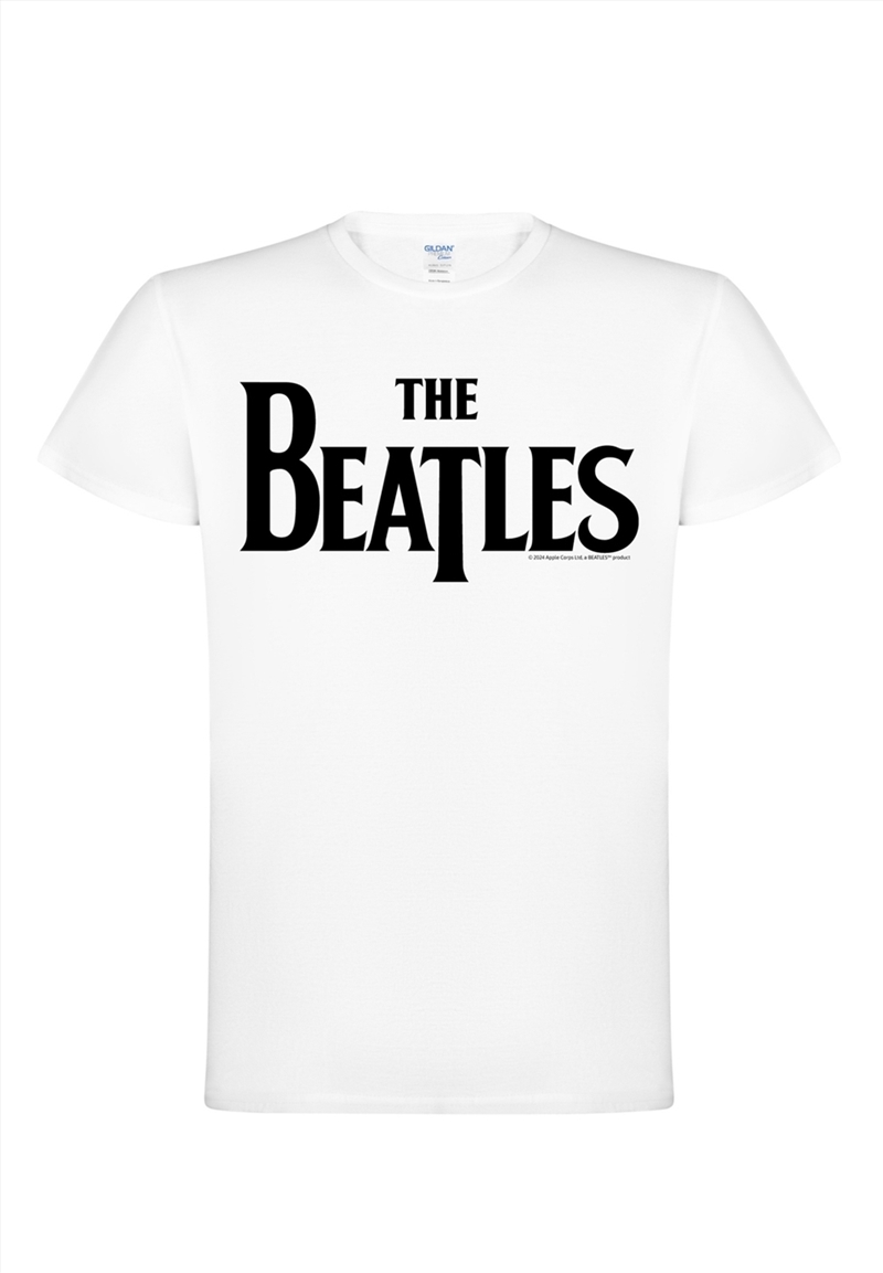 The Beatles - Logo - White - XXL/Product Detail/Shirts