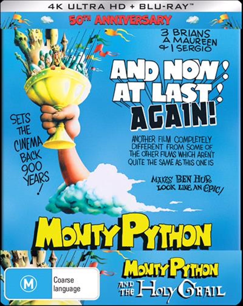 Monty Python And The Holy Grail  Blu-ray + UHD - Steelbook/Product Detail/Comedy
