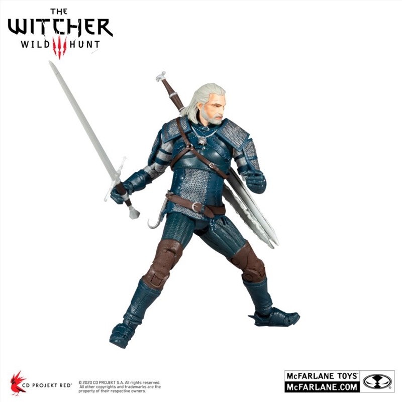 The Witcher 3: Wild Hunt - Geralt of Rivia Viper Armour (Teal-Dye) 7" Scale Action Figure/Product Detail/Figurines