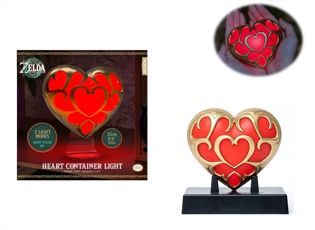 Zelda Heart Container Light/Product Detail/Lighting