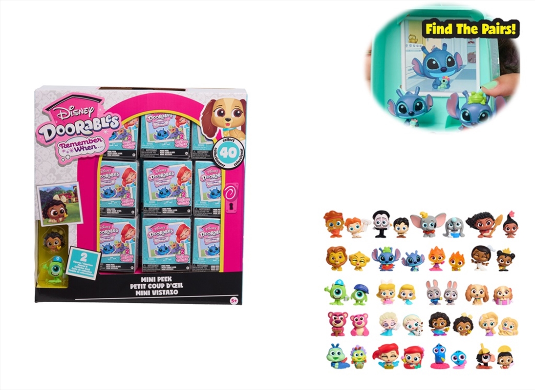 Doorables Remember When Mini Peek - Series 13/Product Detail/Figurines