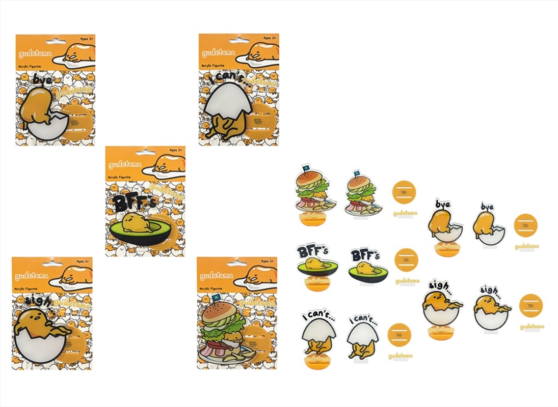 Gudetama Acrylic Figurine/Product Detail/Figurines