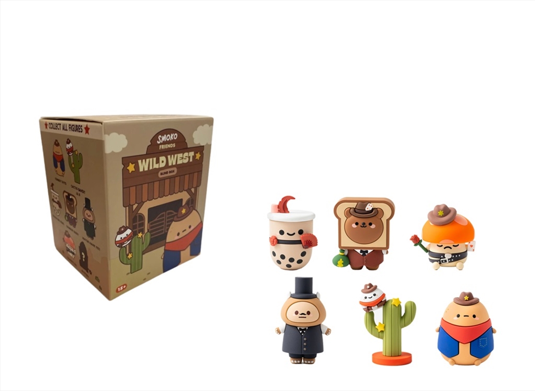 Smoko Friends Wild West Blind Box (SENT AT RANDOM)/Product Detail/Figurines
