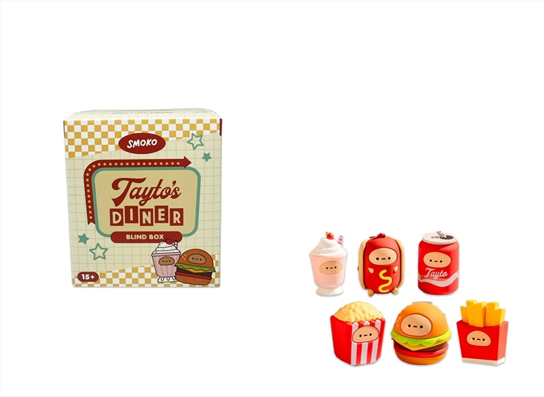 Tayto Diner Blind Box Figure (SENT AT RANDOM)/Product Detail/Figurines