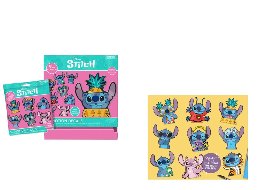 Stitch 3D Motion Decals/Product Detail/Stationery