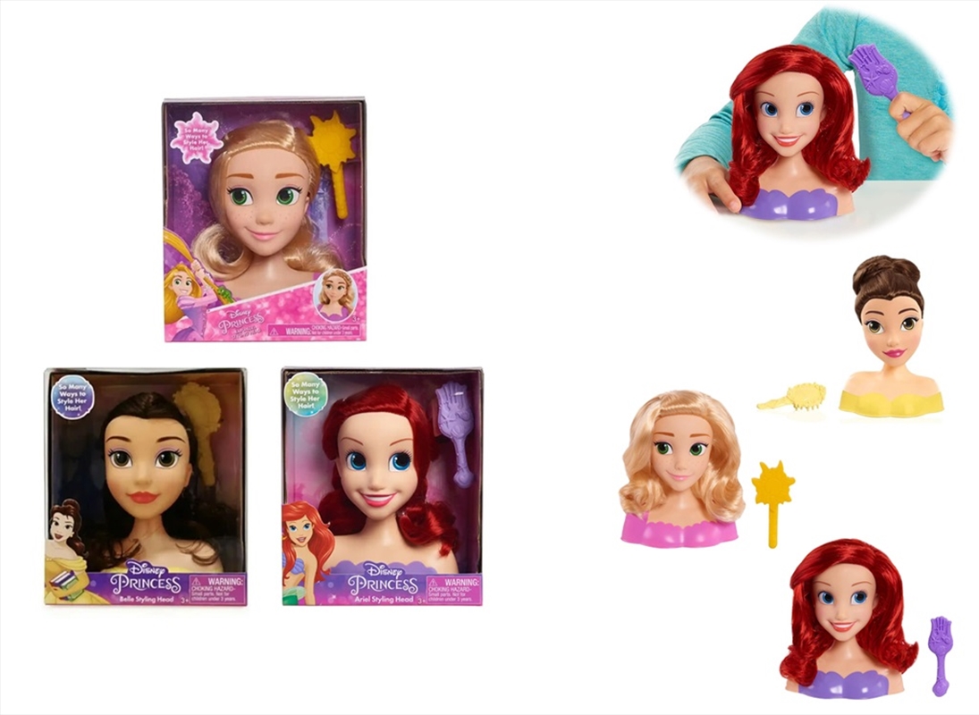 Disney Princess Mini Styling Heads (SENT AT RANDOM)/Product Detail/Toys