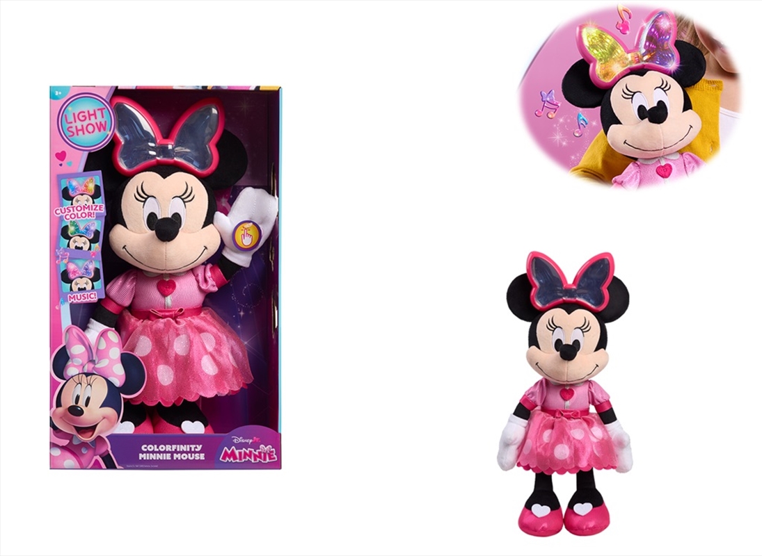 Minnie Mouse Colorfinity Feature Plush/Product Detail/Plush Toys