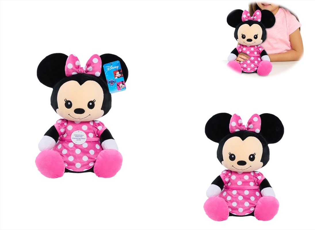 Minnie Mouse Weighted Comfort Plush/Product Detail/Plush Toys