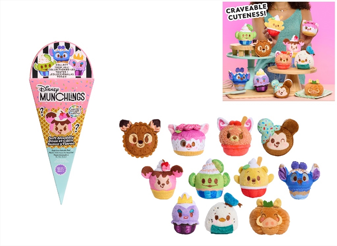 Munchlings Single Serve Scented Collectible Plush/Product Detail/Plush Toys