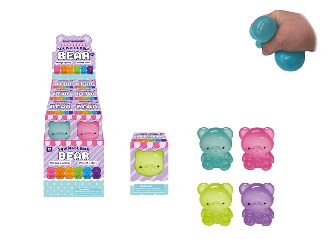 Squeeze Bubble Bear 8cm/Product Detail/Toys