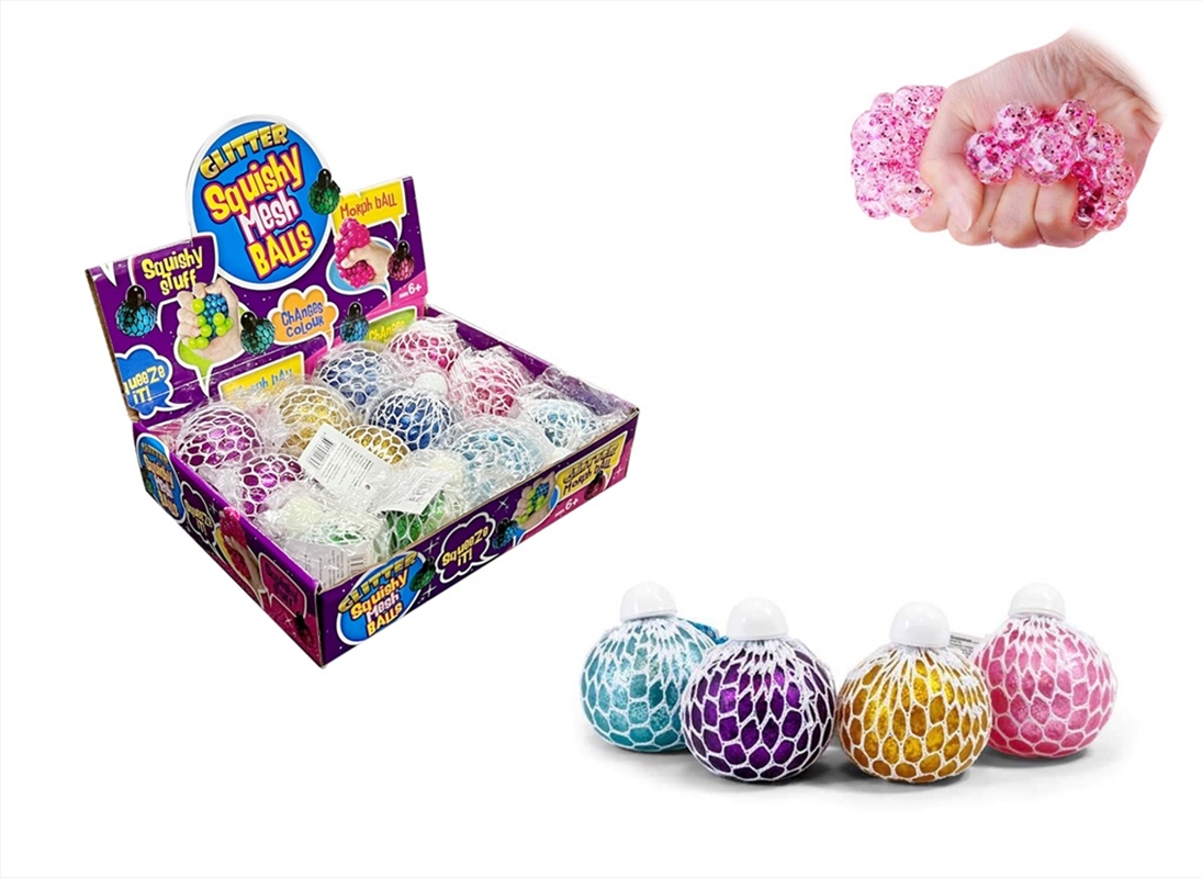 Squishy Mesh Glitter Ball/Product Detail/Toys