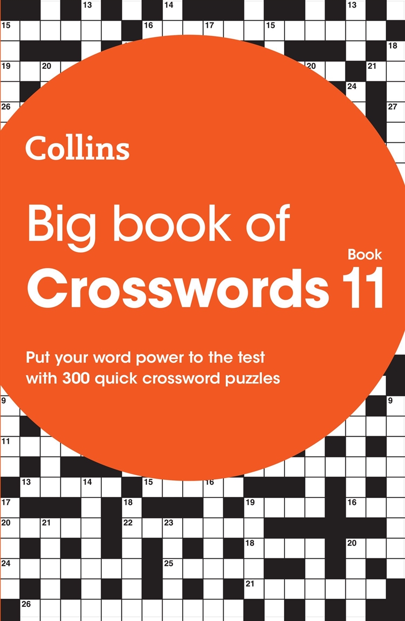 Big Book of Crosswords 11/Product Detail/Adults Activity Books
