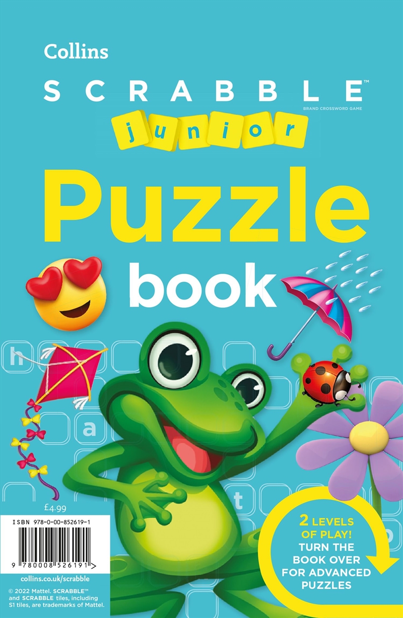 Scrabble Junior Puzzle Book/Product Detail/Kids Activity Books