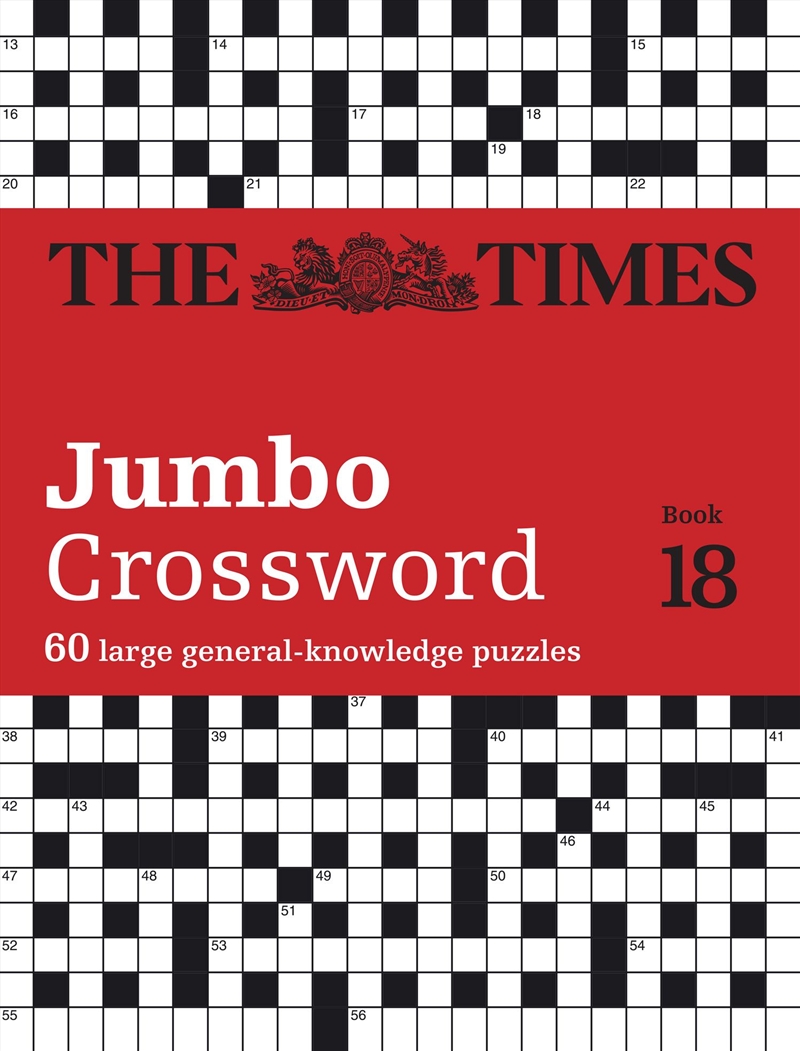 The Times 2 Jumbo Crossword Book 18/Product Detail/Adults Activity Books