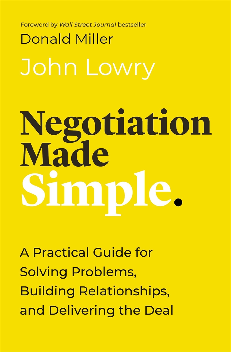 Negotiation Made Simple/Product Detail/Business Leadership & Management