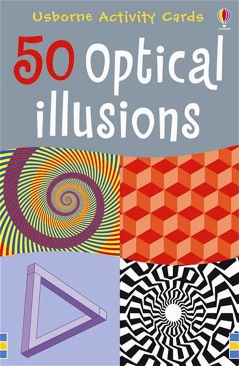 50 Optical Illusions Activity Cards/Product Detail/Childrens Fiction Books