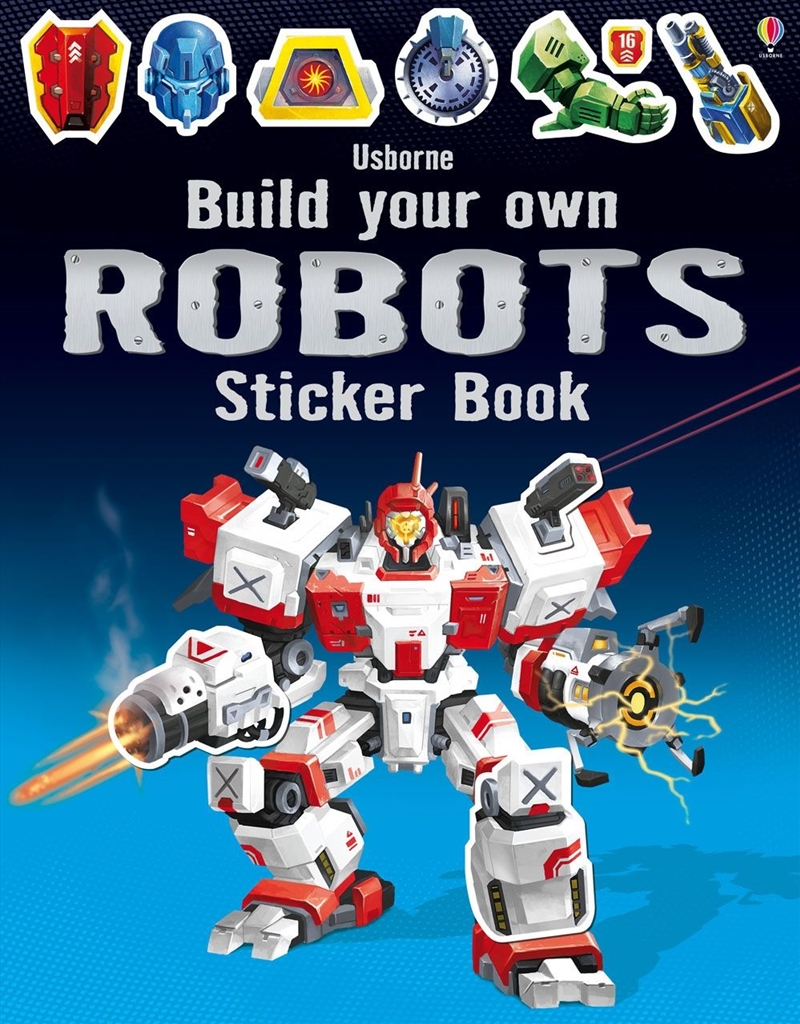 Build Your Own Robots Sticker Book/Product Detail/Kids Activity Books
