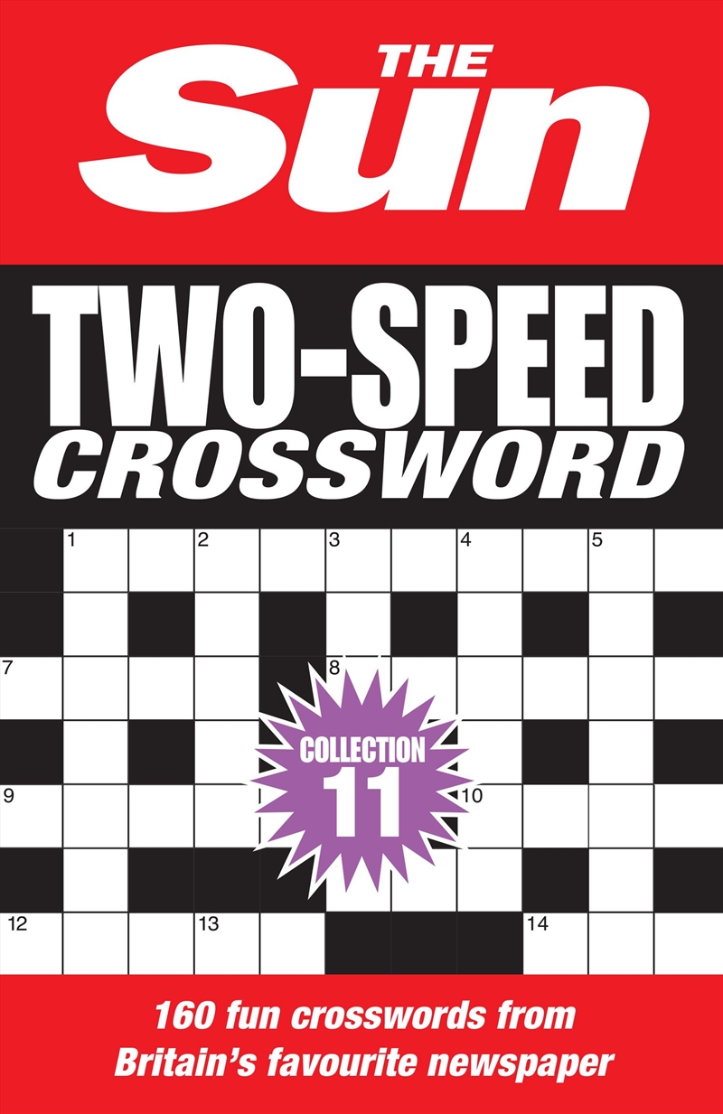 The Sun Puzzle Books The Sun Two-Speed Crossword Collection 11/Product Detail/Adults Activity Books