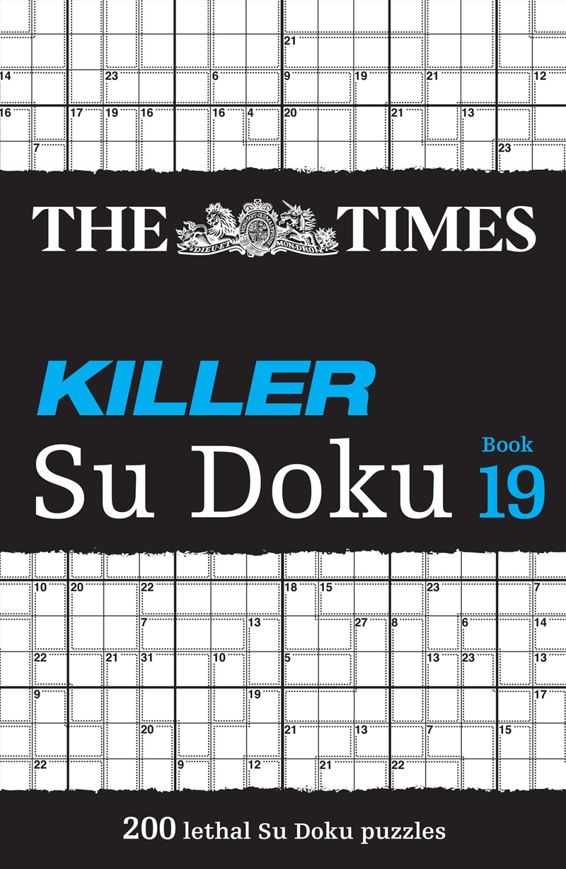 The Times Killer Su Doku Book 19/Product Detail/Adults Activity Books