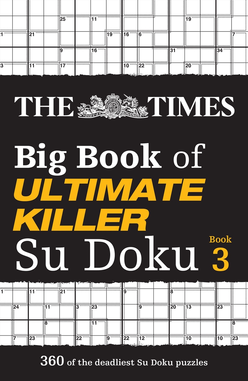The Times Big Book of Ultimate Killer Su Doku Book 3/Product Detail/Adults Activity Books