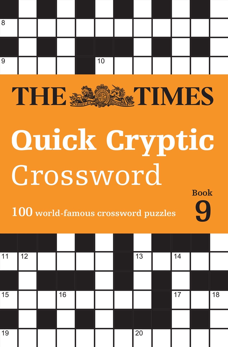 The Times Crosswords - The Times Quick Cryptic Crossword Book 9/Product Detail/Adults Activity Books