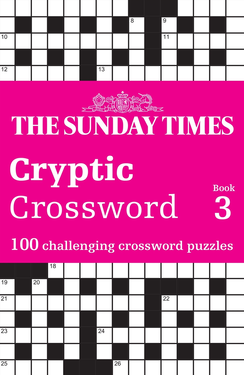 The Sunday Times Puzzle Books - The Sunday Times Cryptic Crossword Book 3/Product Detail/Adults Activity Books