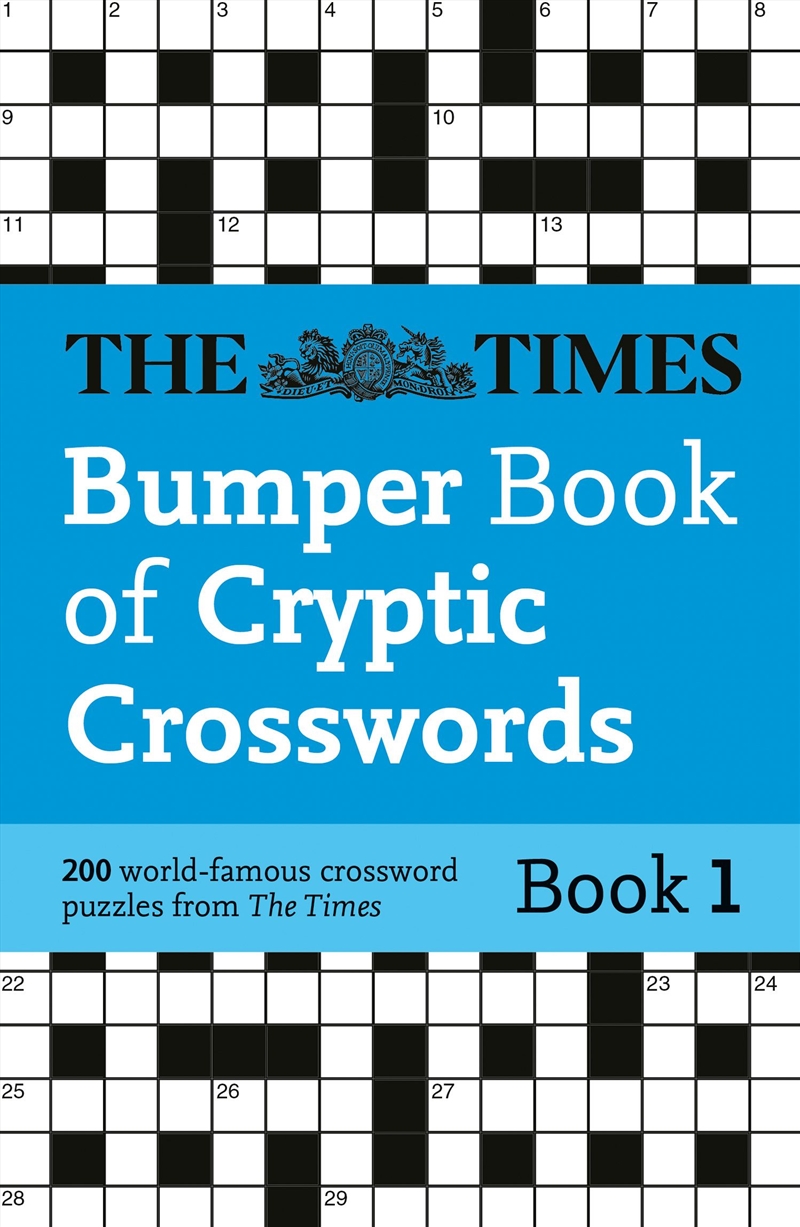 The Times Crosswords - The Times Bumper Book Of Cryptic Crosswords Book 1/Product Detail/Adults Activity Books