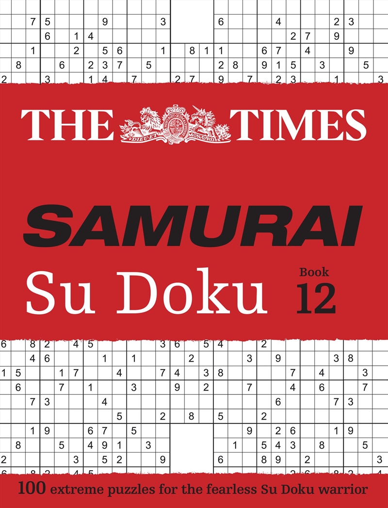 The Times Su Doku - The Times Samurai Su Doku 12/Product Detail/Adults Activity Books