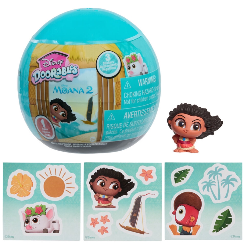 Doorables Moana 2 Blind Bag/Product Detail/Figurines