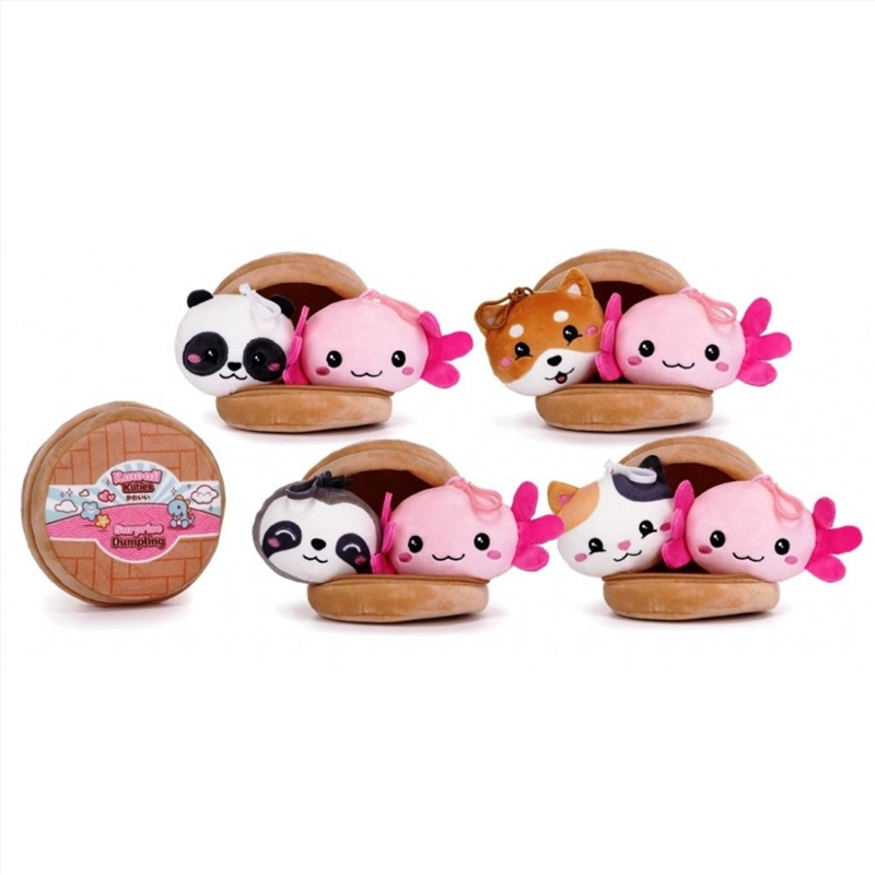 Kawaii Kuties Dumpling with 2 Bagclips 14cm (SENT AT RANDOM)/Product Detail/Toys