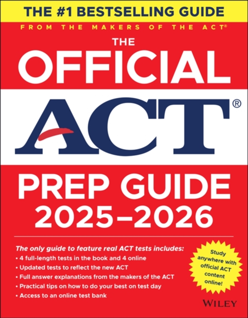 The Official Act Prep Guide 2025 - 2026 : Book + Online Course/Product Detail/Teaching