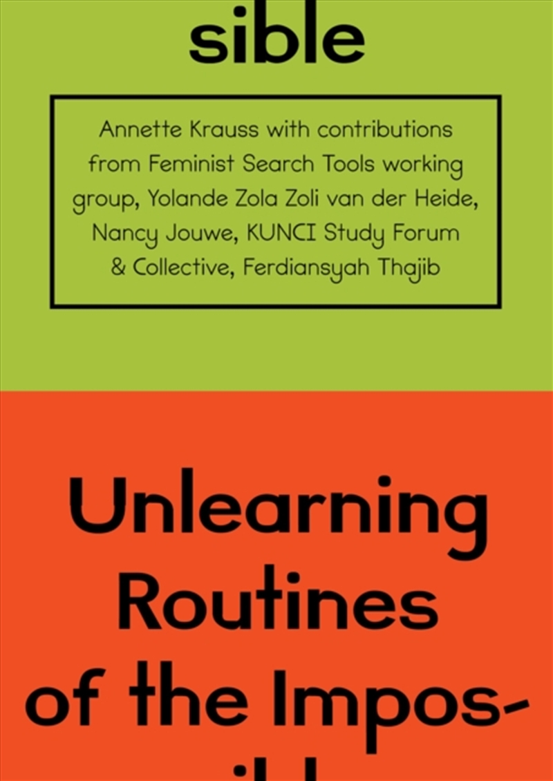 Unlearning Routines Of The Impossible/Product Detail/Art