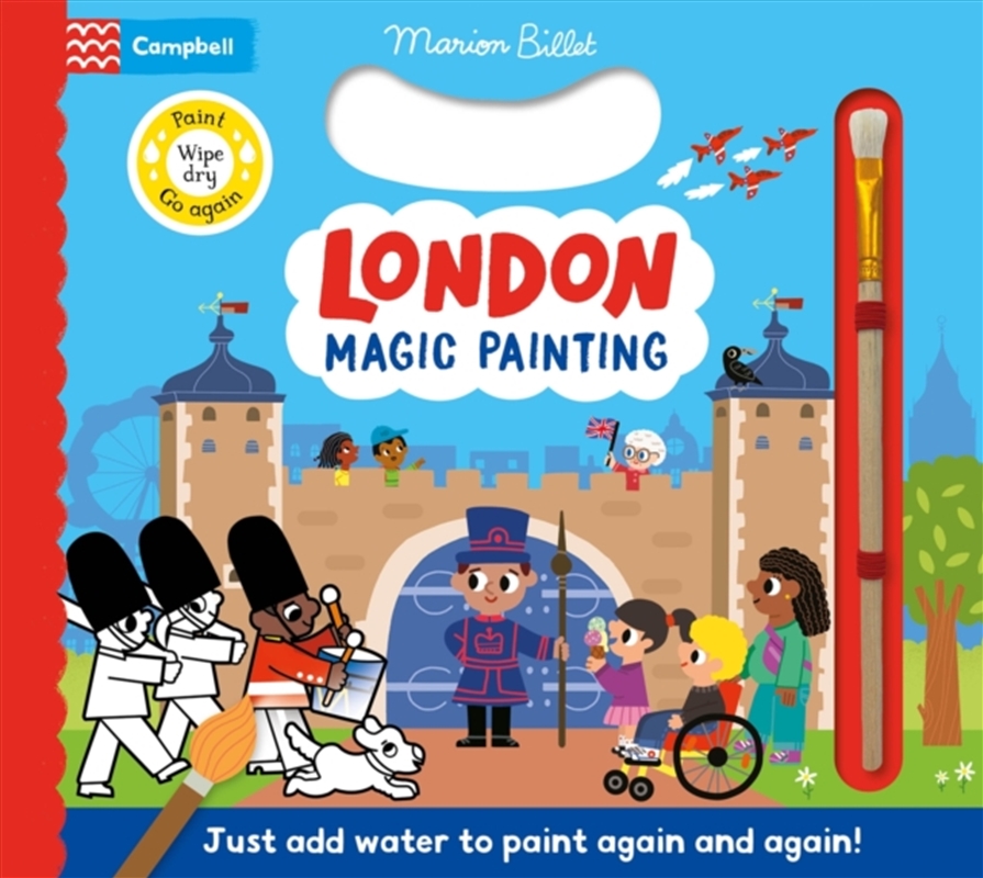 London Magic Painting : Just Add Water For Mess-Free Fun!/Product Detail/Kids Activity Books