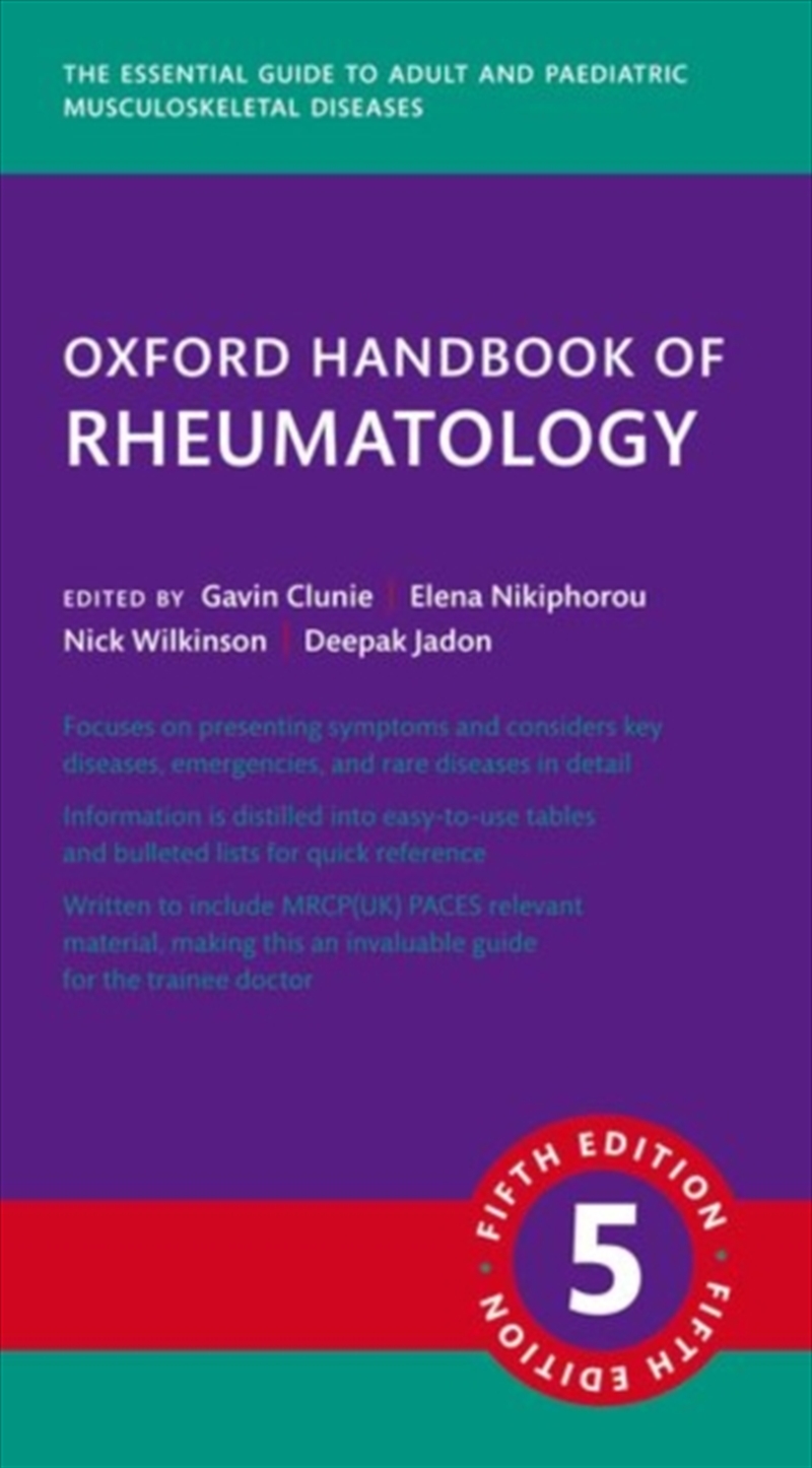 Oxford Handbook Of Rheumatology/Product Detail/Healthcare
