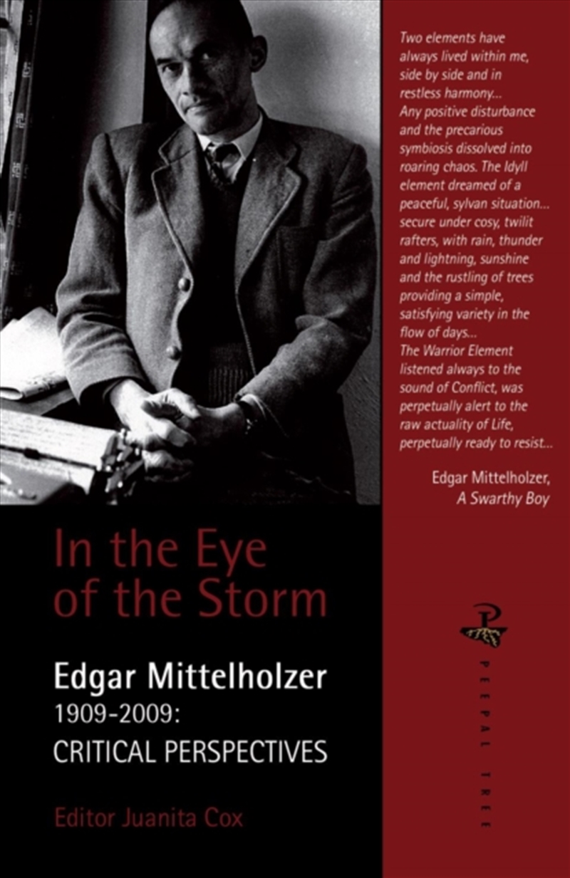In The Eye Of The Storm : Edgar Mittelholzer: Critical Perspectives/Product Detail/Literature & Poetry