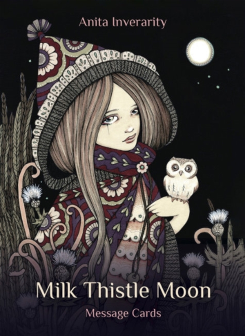 Milk Thistle Moon : Message Cards/Product Detail/Tarot & Astrology