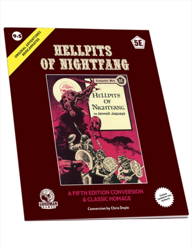 Oar 9.5: Hellpits Of Nightfang (5E)/Product Detail/Sport & Recreation