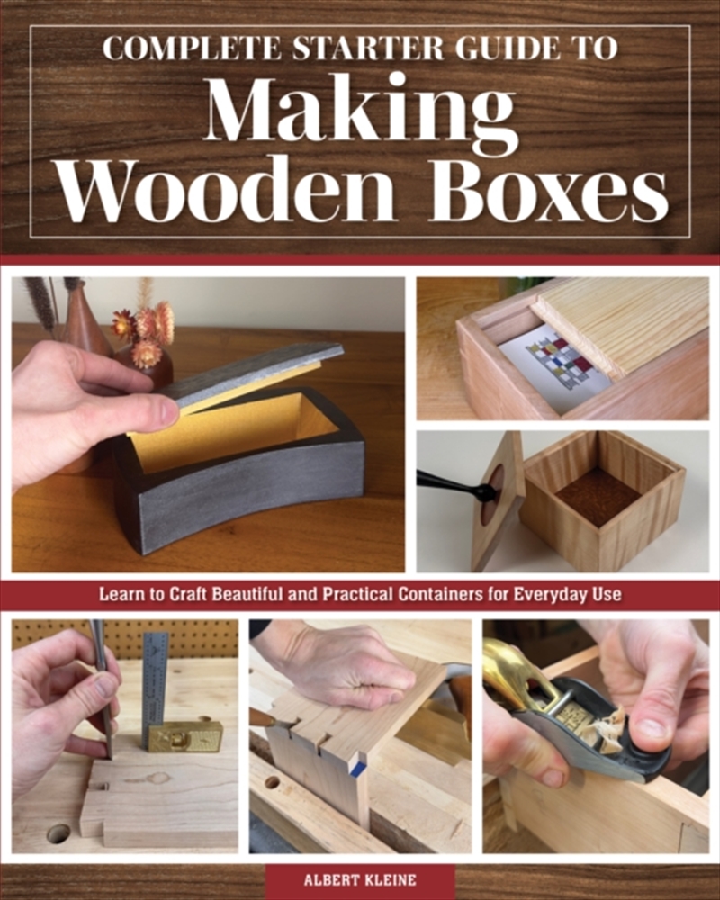 Complete Starter Guide To Making Wooden Boxes : Learn To Craft Beautiful And Practical Containers Fo/Product Detail/Crafts & Handiwork