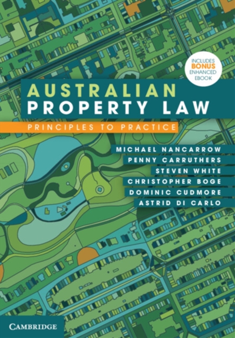 Australian Property Law : Principles To Practice/Product Detail/Law