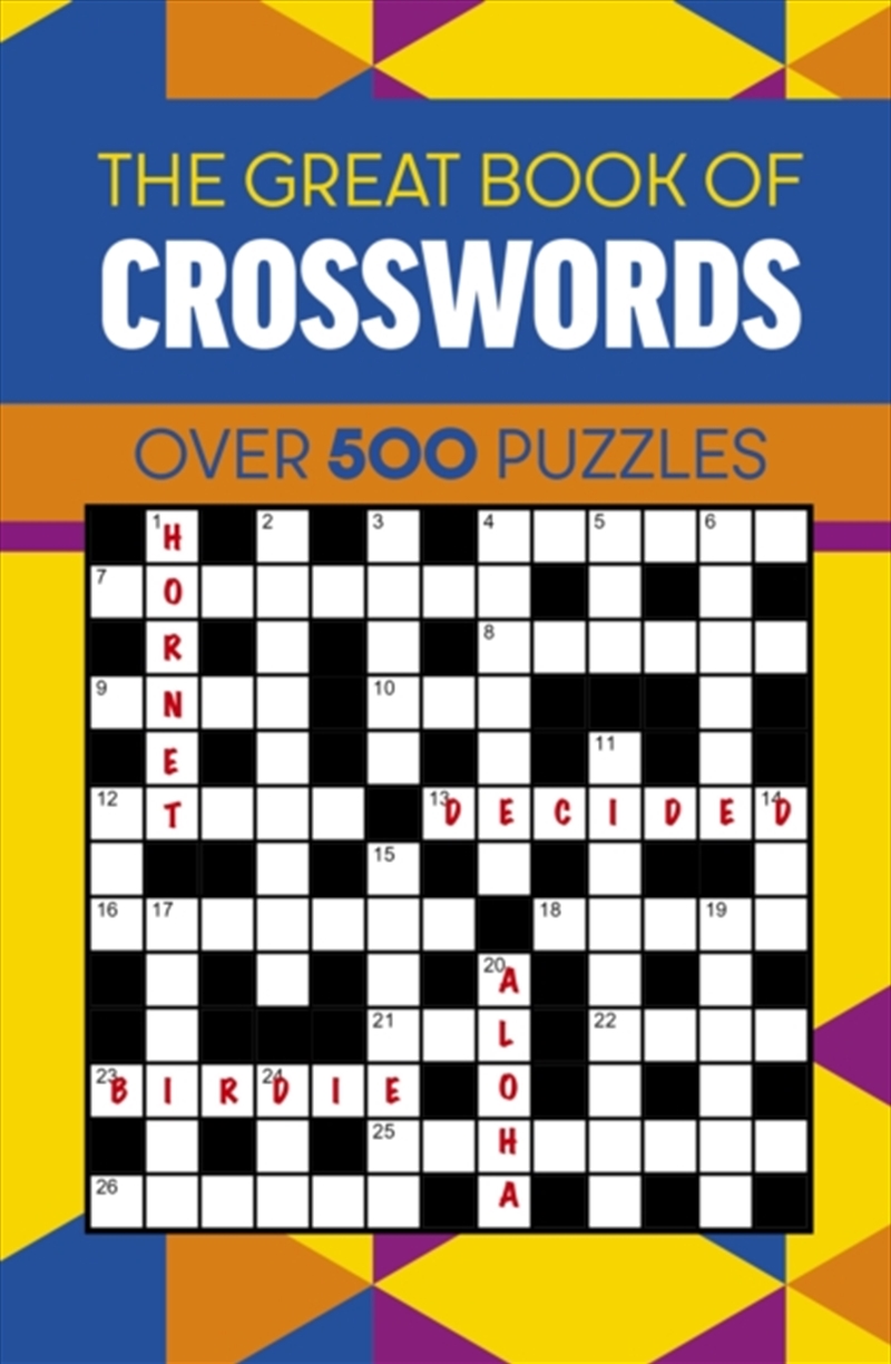 The Great Book Of Crosswords : Over 500 Puzzles/Product Detail/Adults Activity Books