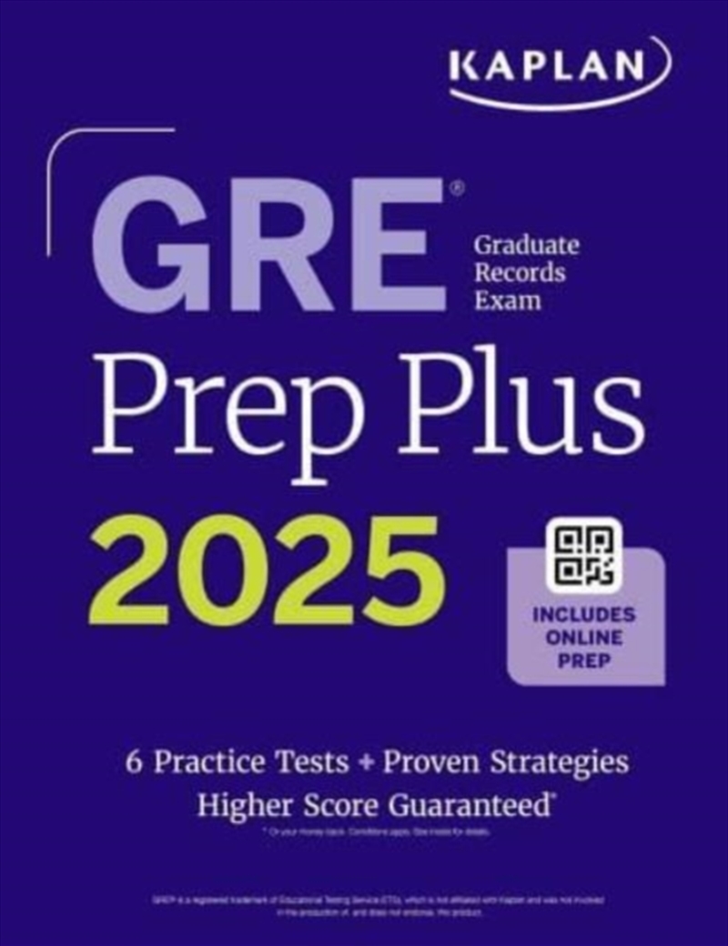 Gre Prep Plus, Ninth Edition (2025): Includes 6 Practice Tests, 1500+ Practice Questions + Online Ac/Product Detail/Reference & Encylopaedias