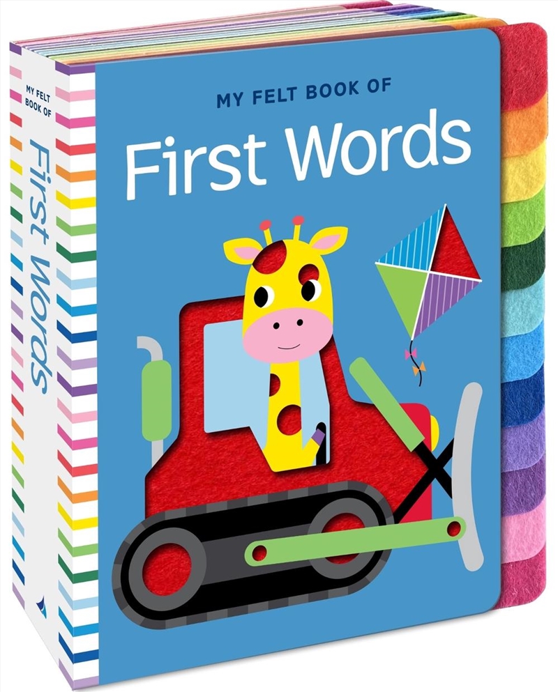 Chunky Felt Tabbed Book - First Words/Product Detail/Children
