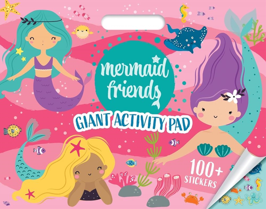 Giant Activity Pad - Mermaid Friends/Product Detail/Kids Activity Books