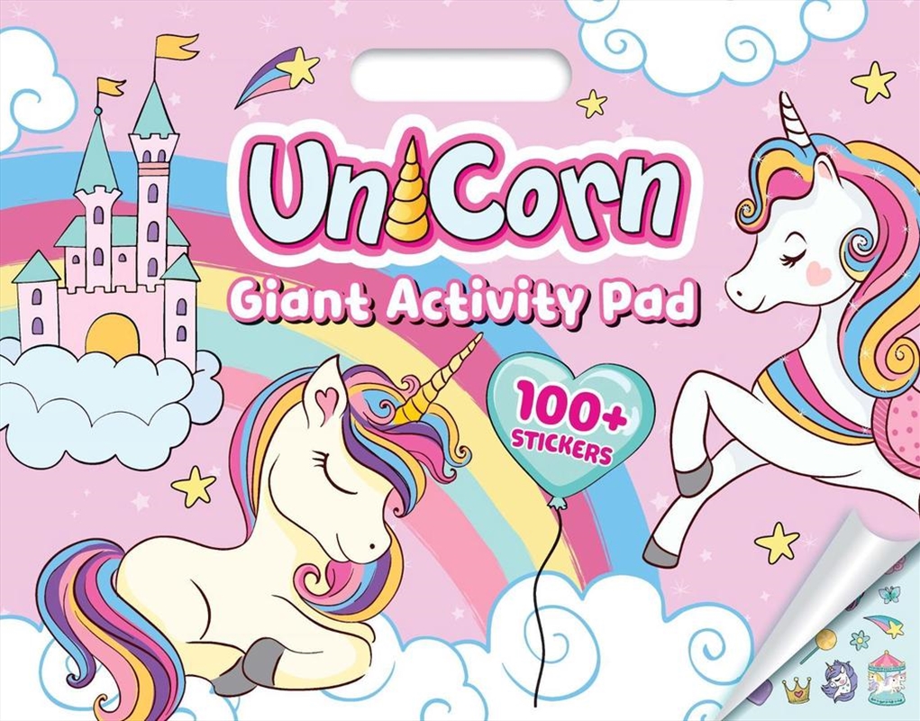 Giant Activity Pad - Unicorn/Product Detail/Kids Activity Books