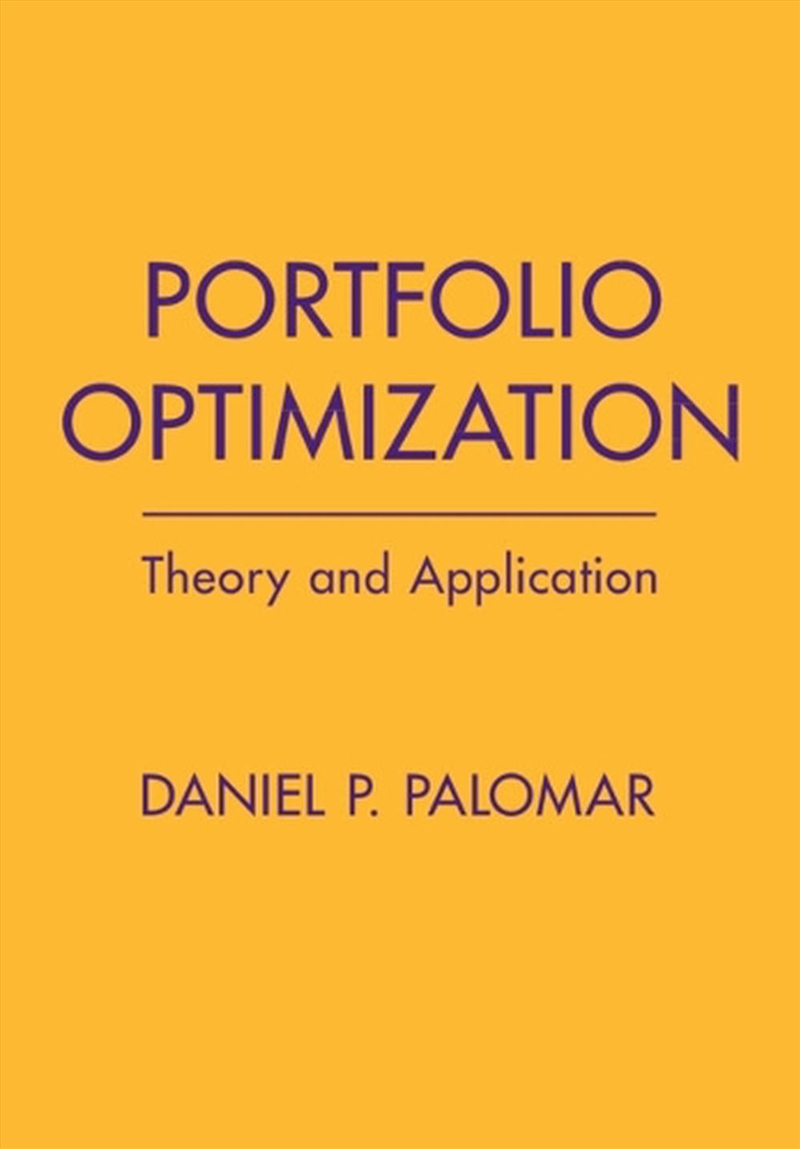 Portfolio Optimization : Theory And Application/Product Detail/Science
